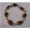 Image 3 : 7.160g Bracelet of Garnet Made in 925 Silver