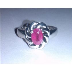 3.430g Ring of Ruby Sterling 925 Silver