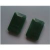Image 1 : Natural African Emerald Beryl Pair 72.60 Ct Rectangular Cut Stone