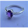 Image 3 : 2.020g Ring of Amethyst Made in 925 Silver