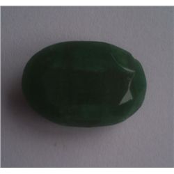 Natural African Emerald Beryl 16.90 Ct Oval Cut Stone