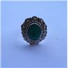 Image 1 : 8.010g Ring of Emerald Made in 925 Silver