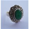 Image 3 : 8.010g Ring of Emerald Made in 925 Silver