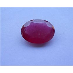 Natural African Ruby 17.25ct  Oval Cut Stone