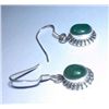 Image 2 : 3.620g Earring of Emerald Sterling 925 Silver