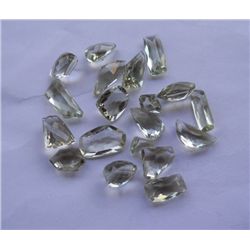 Natural Brazil Green Amethyst 193.50ct Mixed Shape Gemstones