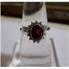 Image 1 : 2.910g Ring of Garnet Made in 925 Silver