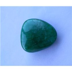 Natural African Emerald Beryl 72.40 Ct Irregular Shape Drilled Cabochon Stone