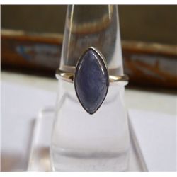 2.970g Ring of Tanzanite in 925 Silver
