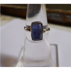 2.660g Ring of Tanzanite in 925 Silver
