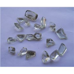 Natural Brazil Green Amethyst 76.80ct Mixed Shape Gemstones