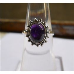 3.130g Ring of Amethyst Made in 925 Silver