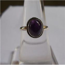2.770g  Ring of Amethyst Made in 925 Silver