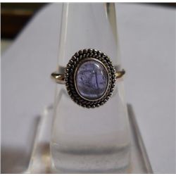 3.140g  Ring Tanzanite Made in 925 Silver