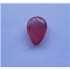 Image 1 : Natural African Ruby 10.35ct Pear Cabochons Cut Stone