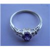 Image 3 : 2.080g  Ring of Amethyst Made in 925 Silver