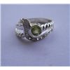 Image 1 : 4.540g  Ring of Peridot Made in 925 Silver