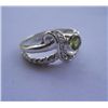 Image 2 : 4.540g  Ring of Peridot Made in 925 Silver