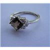 Image 3 : 1.960g  Ring of Smoky Quartz Made in 925 Silver