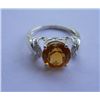 Image 1 : 3.550g  Ring of Citrine Made in 925 Silver