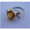 Image 3 : 3.550g  Ring of Citrine Made in 925 Silver