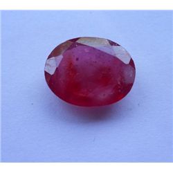 Natural African Ruby 21.05ct  Oval Cut Stone