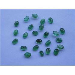 Natural African Emerald 18.45ct (7x5)Oval Cut Stone