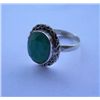 Image 3 : 2.980g  Ring of Emerald Made in 925 Silver