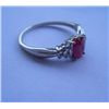 Image 2 : 2.130g  Ring of Ruby Made in 925 Silver