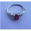 Image 3 : 2.130g  Ring of Ruby Made in 925 Silver