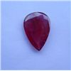Image 1 : Natural African Ruby 16.80ct  Pear Cut Stone