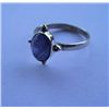 Image 3 : 2.560g  Ring of Tanzanite Made in 925 Silver