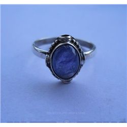 2.710g  Ring of Tanzanite Made in 925 Silver