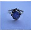 Image 1 : 2.710g  Ring of Tanzanite Made in 925 Silver