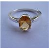 Image 1 : 2.150g  Ring of Citrine Made in 925 Silver