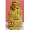 Image 1 : Decorative Wooden Buddha Statue Size: 3 inches