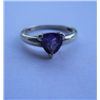Image 1 : 1.930g  Ring of Amethyst Made in 925 Silver