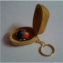Wooden Designer India Handicraft Keychain