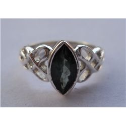3.560g Ring of Tourmaline Made in 925 Silver
