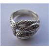 Image 1 : 6.580g Snake Design Ring Made in 925 Silver