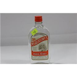 375ML BOTTLE OF DR MCGILLICUDDYS PEACH LIQUEUR 24%