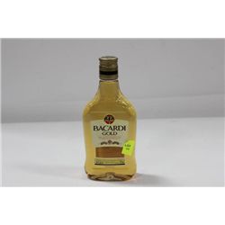 375 ML BOTTLE OF BACARDI GOLD 40%