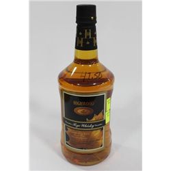 1.75L BOTTLE OF HIGHWOOD RYE WHISKY 40%