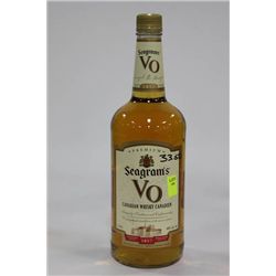 1.14L BOTTLE OF SEAGRAMS CANADIAN WHISKY 40%