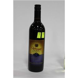 750ML BOTTLE OF RODRIGUES WINERY BLUEBERRY WINE