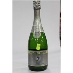 750ML BOTTLE OF BARFEOOT BUBBLY BRUT