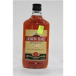 375ML BOTTLE OF LEMON HART RUM 40%