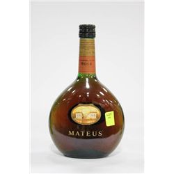 750ML BOTTLE OF MATEUS ROSE WINE