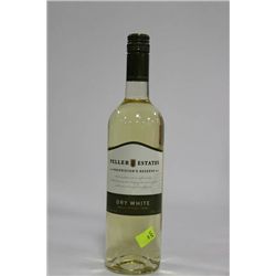 750ML BOTTLE OF PELLER ESTATES DRY WHITE WINE