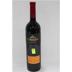 750ML BOTTLE OF LAMBERTI 2010 MERLOT RED WINE